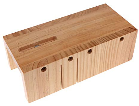 P Prettyia Coupe-Savon en Bois Découpeur de Savon Outil de Découpage Outils de Cuisine