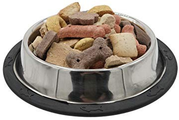 Aime Aime Ecuelle/ Gamelle/ Bol En Inox Pour Chien Et Animaux De Compagnie, Bol Anti-Dérapant En Inox, 11cm Pour Chien