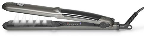JEAN LOUIS DAVID - Plancha de Vapor Jld Vapor Styler - Vapor Ajustable - Placas de Cerámica Turmalina Extra Finas - Depósito Integrado - Calentador Eléctrico Profesional