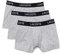 Lacoste Herren Boxershorts 5H3389, Männer 3er-Set,Untershosen,Pants,Shorts,Unterwäsche,Basics,kurz,Regular Fit,Grau,S
