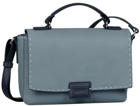Gabor bags PAMINA Damen Umhängetasche M, mid blue, 24x8x17,5