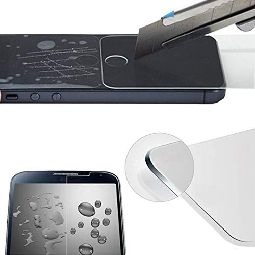 Eximmobile - 2 protectores de pantalla de cristal templado compatibles con Huawei Mate 10 Lite protector de pantalla autoadhesivo de dureza 9H de dureza 9H, antiarañazos.