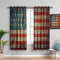 LTHCELE Blickdicht Vorhang für Schlafzimmer - Weinlese Holzbrett USA Flagge - 3D Druckmuster Öse Thermisch isoliert - 160 x 160 cm - 90% Blickdicht Vorhang für Kinder Jungen Mädchen Spielzimmer