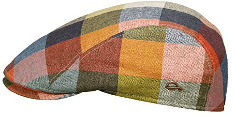 Gottmann Jackson Bunte Flatcap aus Leinen mit UV-Schutz - Mehrfarbig (53) - 58 cm