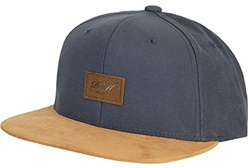 Reell Suede Snapback Cap (one Size, Charcoal)