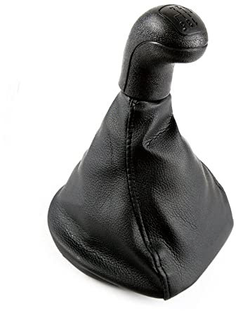 SISS Pomo para palanca de cambios de 5 marchas para Mercedes Benz Vito W638 (1996 – 2000), color negro