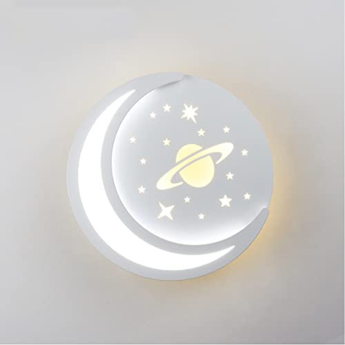 ZTWLEED Wandleuchte LED Innen Rund,14W 1600LM Wandlampe LED Rund Mordern 3000K/4000K/6000K,Wandleuchte Innen Weiß für Kinderzimmer Schlafzimmer Wohnzimmer Korridor,110-240V