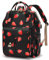 Mimfutu Rucksack Damen 15,6 Zoll Laptop Rucksack Schulrucksack Mädchen Teenager für Schule Arbeit Uni Studenten Lehrer Business Büro (Erdbeere)