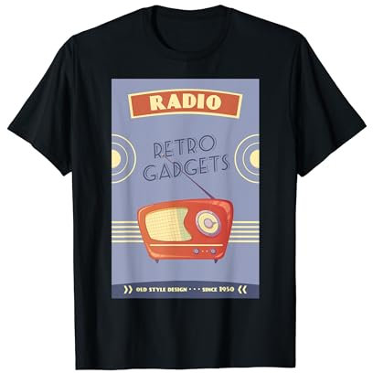 Retro Gadgets: Radio Onda Nostálgica Camiseta