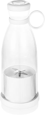 lmoikesz Mixer Vielseitiger Mini Mixer zum Mixen und Mixen überall, tragbarer Standmixer, Smoothie Maker, elektrischer Entsafter, schnell, Weiß