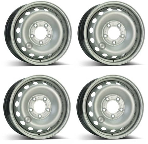 4x Alcar Stahlfelgen 4-9133 6.5Jx16 ET66 5x130 kompatibel mit Renault Master