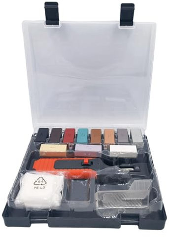 Set di strumenti per la riparazione di piastrelle in ceramica per riparare graffi e crepe di riempimento piastrelle fai da te Kit di riparazione per pavimenti Fix Wax Scratch Mending Tool