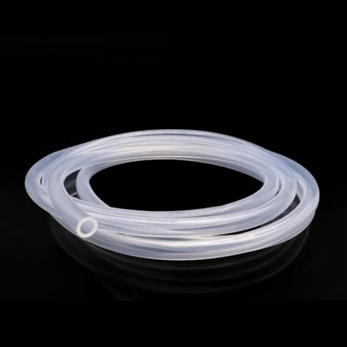 Tuyau en caoutchouc de silicone de 1 m de qualité alimentaire, tube en silicone flexible transparent ID 1 à 50 mm, tube capillaire en silicone(1mm x 3mm)