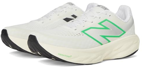 New Balance Fresh Foam X 1080 V14 Herren-Laufschuh, Nb 103 White/Lime Leaf/Angora, 41.5 EU
