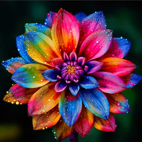 Dahlia Bulbs for Planting,Flowering Rhizome,Excellent Display Indoor Perennial Balcony Garden Bulbs,Dahlia Tubers UK,Dahlia Bulbs Mix-2bulbs-C