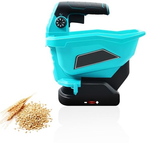 MaxEarn Cordless Spreader for Makita 18v Battery, Adjustable Scatter Width, Hand-Held Spreader for Fertilizer, Grass Seed, Salt and Grit, Grit Covers Up to 8,000 sq. ft. (Batteries NOT Included)