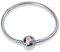 Jokmeo Damen Armband 925 Sterling Silber, Schlangen-Glieder-Design, kompatibel mit Pandora Charms, 18cm, Geschenk für Valentinstag, Muttertag & Geburtstag