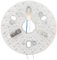 SENECESLI Reemplazo de Luz LED del Ventilador de Techo 5.3 Pulgadas, 15W 3CCT 3000K 4200K 6500K 3 Temperatura Color Ajustable, Kit Modernización Ventilador Techo LED Redondo, CRI90