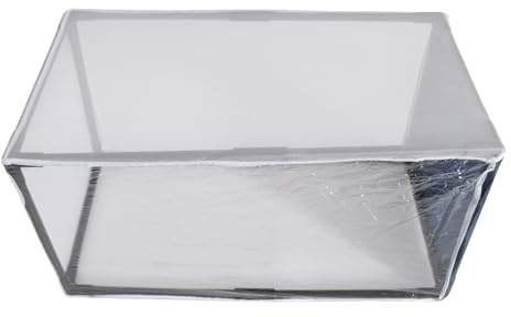 Zerodis Gartenbedarf, Zucht, PVC-Material, Mesh-Lebensraum, 42 X 42 X 77 cm, für Beobachtung und Wachstum, Praktischer Schmetterlingskäfig
