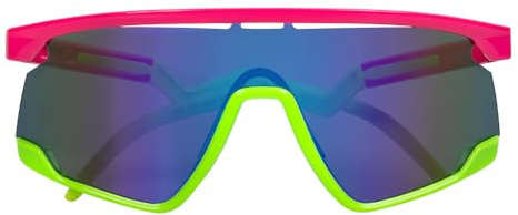 Boland - Neon Partybrille | Leuchtet im Schwarzlicht für Festival und Mottoparty