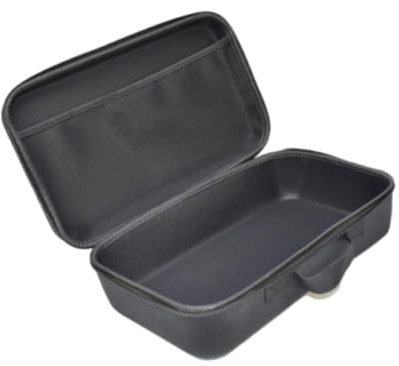 LeeQinersw EVA Hartschalenkoffer für Bohrmaschinenzubehör mit Wasserdichtem Design Und Griff, Tiefes Schwarz
