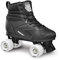 Roces Unisex Jugend KOLOSSAL Rollschuhe, Black-White, 37