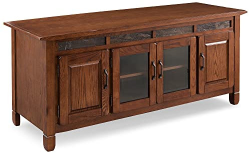 Leick Home TV Stand, 60, Distressed Rustic Autumn