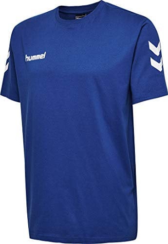hummel Herren Hmlgo bomuld T shirts, True Blue, S EU