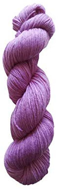 Sockenwolle Superfine handgefärbt - violett - 75% Schurwolle / 25% Polyamid - Australische Schurwolle 22 Mikron 100 g ca 400 m