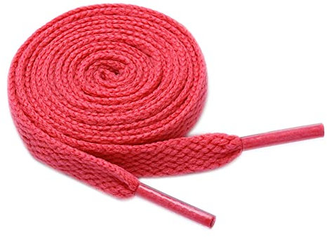 Sechunk Lot de 2 paires de lacets plats 29 couleurs 12 longueurs pour chaussures de sport, Meihong, 127cm