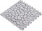 UPP Piastre da giardino 30 x 30 cm, in pietra, resistente alle intemperie, piastrelle per pavimento, piastrelle a clic per balcone, facile e pratico, per esterni, in plastica, contenuto: 6 pezzi