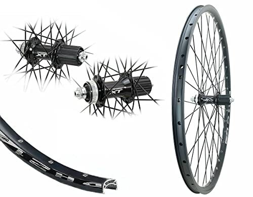 Hinterrad 28 Zoll DH21 Disc schwarz Shimano XT M8000 Centerlock 8-10 Fach 21-622