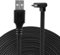 LEFXMOPHY Black Power Cord for WYZE Cam Pan V3 / Cam v3 Pro 2K 90 Degree Right Angle L-Shape Connector 20ft Micro USB Right Angle Flat Extension Charging Cable