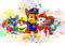 DVBQQWE 5D-Diamant-Kunst-Sets für Erwachsene, Paw Patrol Diamantmalerei für Kinder, Vollbohr-Kreuzstich-Set für Anfänger, Wandkunst, 30,5 x 40,6 cm