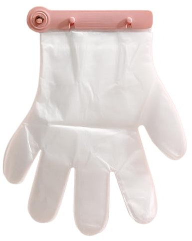 Kongou Disposables Glove Holder Organizer Wall Mounted, Glove Dispenser, Hanging Gloves Clip With 100 Gloves, Glove Organizer For Home Restaurant Food Service Supply