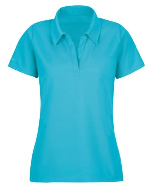 TRIGEMA Poloshirt ohne Knopfleiste