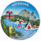 Göteborg, Schweden, Reise-Souvenir, 3D-Kühlschrankmagnet, Kühlschrankdekoration, Magnet