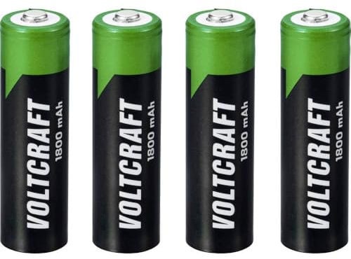 VOLTCRAFT HR06 Mignon (AA)-Akku NiMH 1800 mAh 1.2 V 4 St.