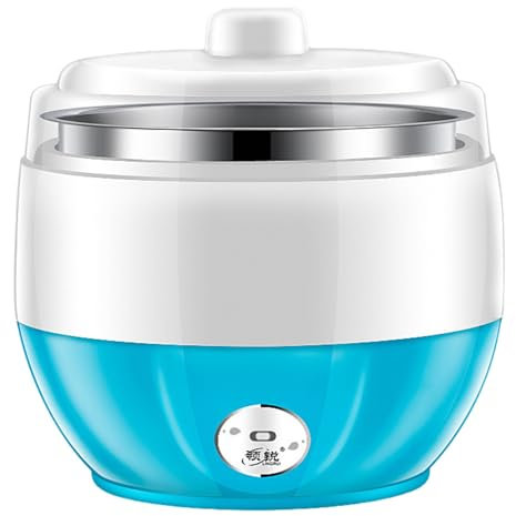 Cammeciso YaourtièRe éLectrique,Machine à Yaourt,YaourtièRe FromagèRe,YaourtièRe Multifonctionnelle,YaourtièRe Pratique Et Compacte,Machine De Fermentation De Natto,Couvercle Transparent