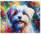 Maltese Dog Jigsaw Puzzle | 1000 Pieces | Maltese Gifts For Family, Kids, Pet Dog Lovers