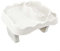 Porte-gobelet gonflable antidérapant réglable pour collations et appareils pendant la détente au bord de la piscine (beige)