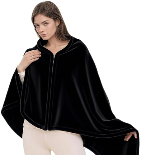 Pinbuton kuscheldecke Flannel blanket 80x150 cm Sofadecke Tragbare Decke Wearable Shawl Blanket,Weich und warm,Das beste Geburtstagsgeschenk/Festtagsgeschenk für Frauen
