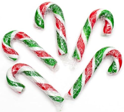 Mini Christmas Candy Canes - 30 Count - Perfect For Gifting, Tree Decorations or Secret Santa - Exclusive To Burmont’s