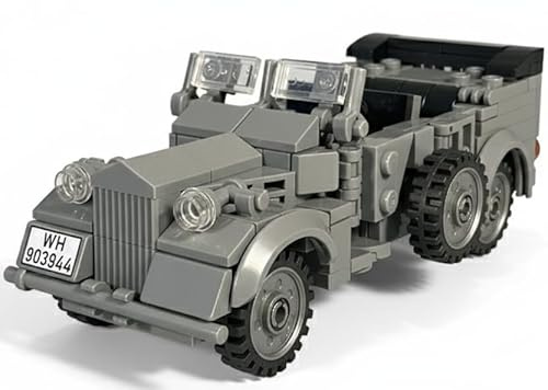 Buildarmy WW2 German Horch 901 off-road Car Brick Building Block 234pcs