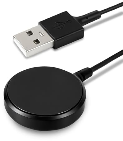 Aihoom Charger for Samsung Galaxy Watch, Compatible with Galaxy Watch 8/Ultra/8 Classic/Ultra/7/6/6 Classic/5/5 Pro/4/4 Classic/3/Active 2/Active/FE, USB A Magnetic Fast Charging Cable [3.3Ft/1m]