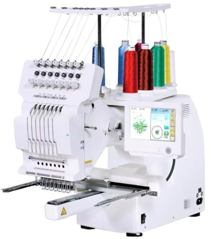 12 15 Nadeln Kappe Einzelkopf Stickmaschine Industriehüte klein und kompakt computergesteuerte Stickmaschine für Zuhause oder Geschäft