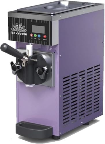 Machine à glace douce commerciale en acier inoxydable avec contrôle LCD pour bars et cafés