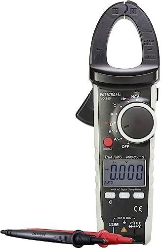 Voltcraft VC585 Stromzange kalibriert (ISO) digital CAT III 600V Anzeige (Counts): 4000