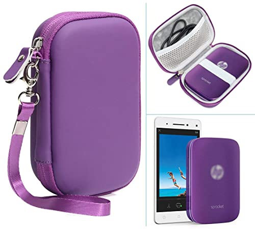 CaseSack Hülle für HP Sprocket 2x3 Tragbarer Fotodrucker, Polaroid Snap Touch, Zip Mobile Drucker, PRT 2x3 Mini Tragbarer Bluetooth Fotodrucker MT53