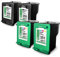4X Müller Printware Patronen kompatibel für HP C5250 D5345 C4283 C4480 J6413 C5270 D5360 C5580 C4385 C4486 J6410 D4260 C4540 J6488 C4435 C4424 ersetzt HP 350XL 351XL CMYK